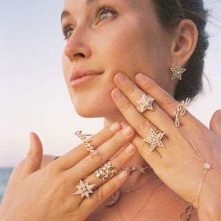 NORTH STAR GOLD DIAMOND NECKLACE