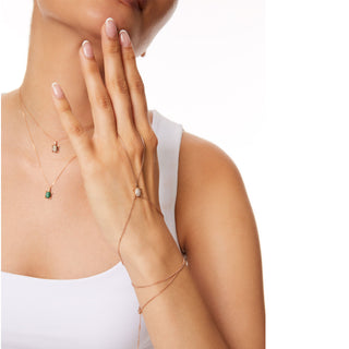 TURTLE GOLD BROWN DIAMOND NECKLACE