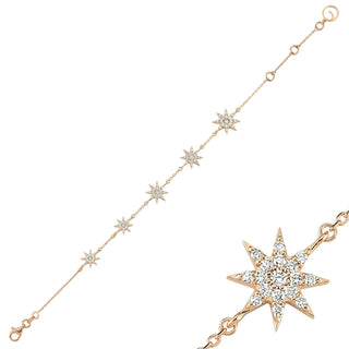 VENUS STAR DIAMOND BRACELET Bee Goddess