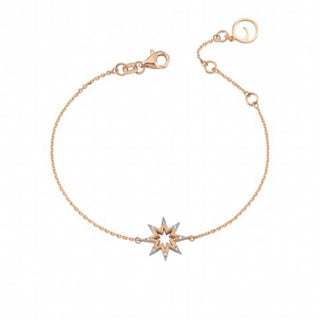 VENUS STAR GOLD DIAMOND BRACELET Bee Goddess