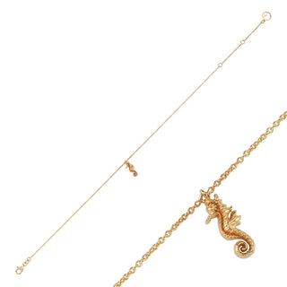SEAHORSE GOLD ANKLET | DNZAXSTGHH-GOLD