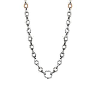GOLD & SILVER CHAIN NECKLACE