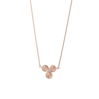 MINERVA GOLD DIAMOND NECKLACE