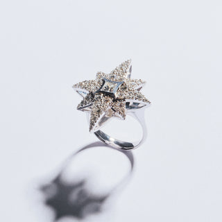 NORTH STAR 18K GOLD DIAMOND RING