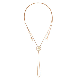 OM GOLD DIAMOND HAND CHAIN