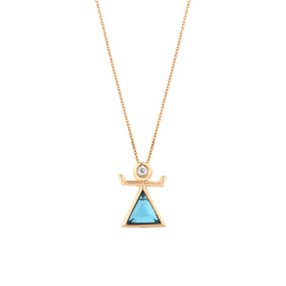 TANIT GOLD DIAMOND NECKLACE