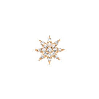 VENUS STAR GOLD DIAMOND EARRINGS