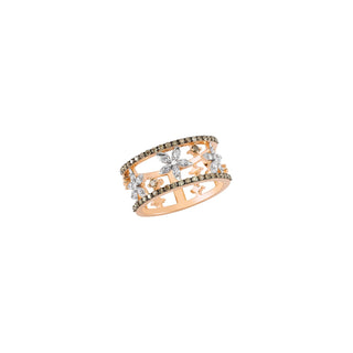 APPLE SEED DIAMOND RING