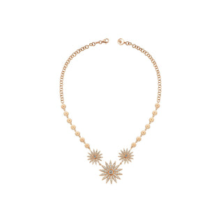 EMPRESS GOLD DIAMOND NECKLACE