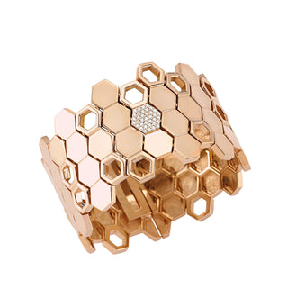 HONEYCOMB DIAMOND BRACELET